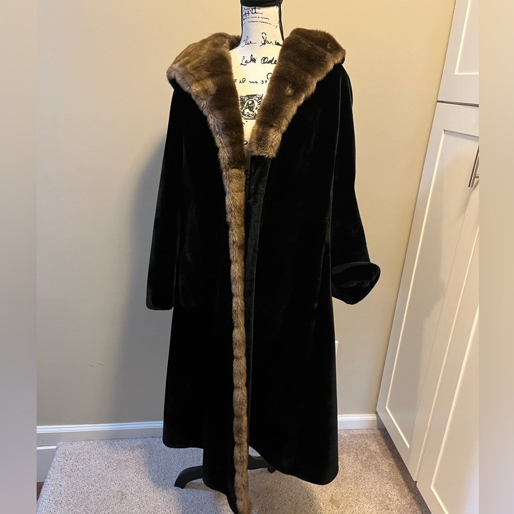 Vintage Faux Fur Coat